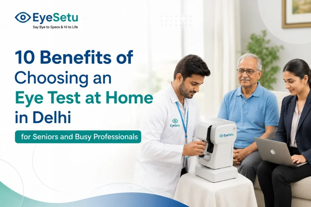 10 Benefits of Choosing an Eye Test at Home in Delhi for Seniors and Busy Professionals