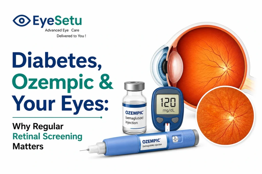 Diabetes, Ozempic & Your Eyes: Why Regular Retinal Screening Matters