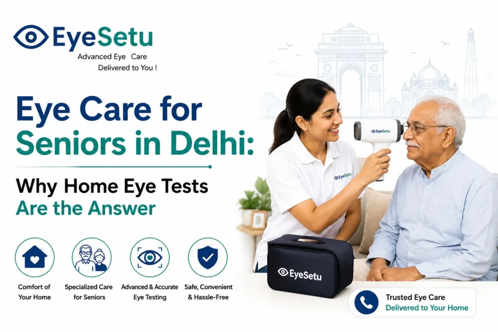 Eye Care for Seniors in Delhi: Why Home Eye Tests Are the Answer