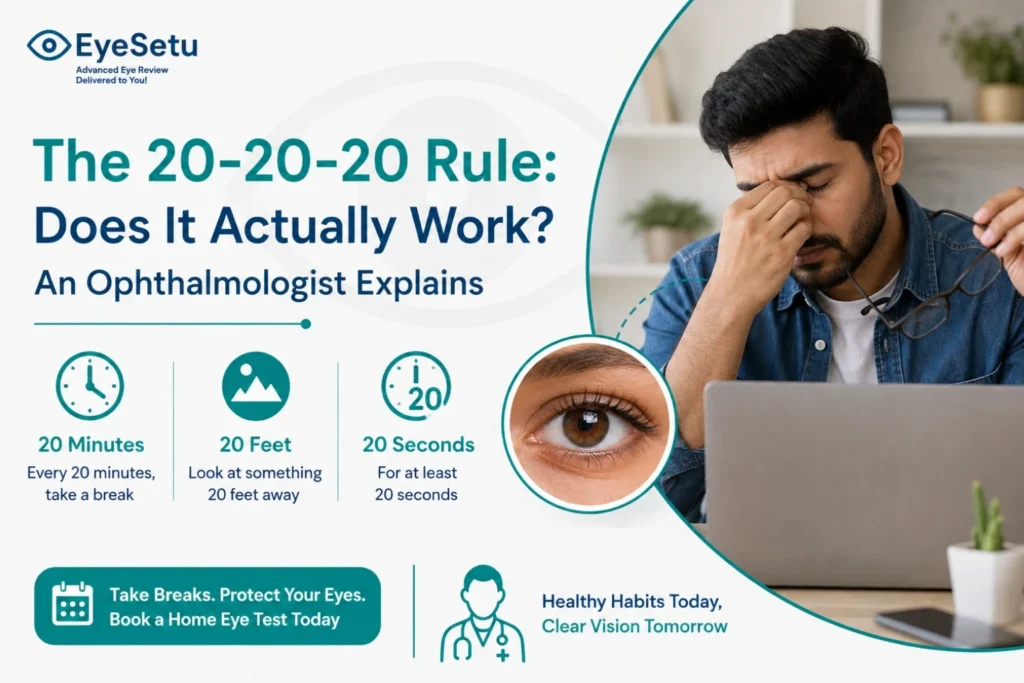 The 20-20-20 rule: What an ophthalmologist says about whether it truly works