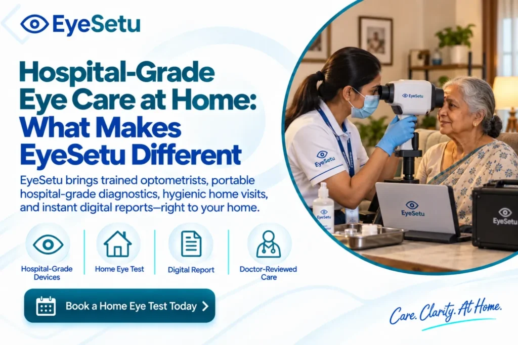 EyeSetu home eye testing: What sets it apart in India (equipment standards & result review)